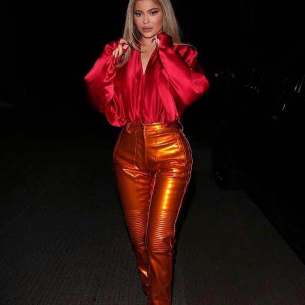 LAQUAN SMITH Vinyl skirt